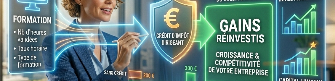 Les crédits d'impôt pour la formation du dirigeant